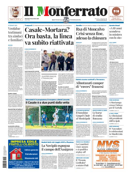 Il Monferrato - Edizione 84 del 09/11/2021